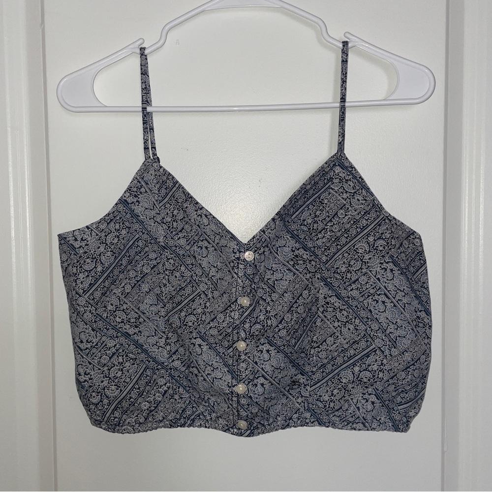 Print Crop Cami